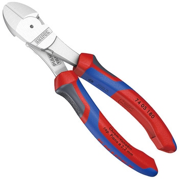 強力型斜ニッパー (硬線用) KNIPEX(クニペックス)