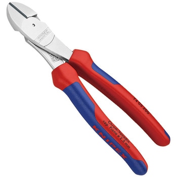 強力型斜ニッパー (硬線用) KNIPEX(クニペックス)