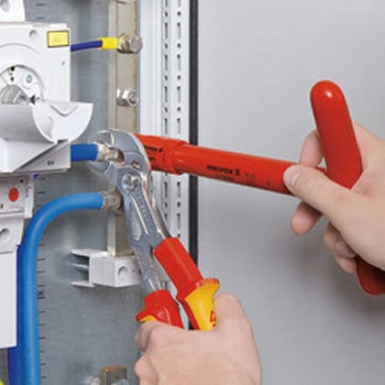 絶縁COBRA ウォーターポンププライヤー 1000V KNIPEX(クニペックス)