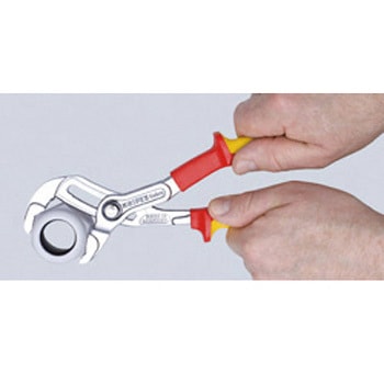絶縁COBRA ウォーターポンププライヤー 1000V KNIPEX(クニペックス)