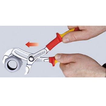 絶縁COBRA 1000V (落下防止リング付き) KNIPEX(クニペックス)