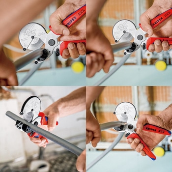 複合管・プラスチックパイプ用カッター KNIPEX(クニペックス)