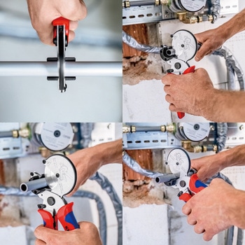 複合管・プラスチックパイプ用カッター KNIPEX(クニペックス)