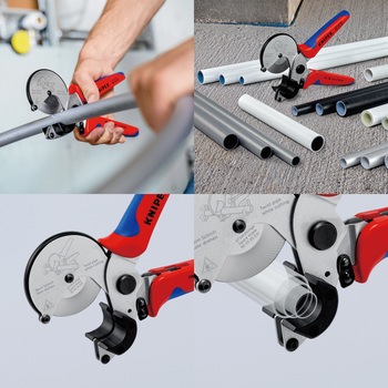 複合管・プラスチックパイプ用カッター KNIPEX(クニペックス)