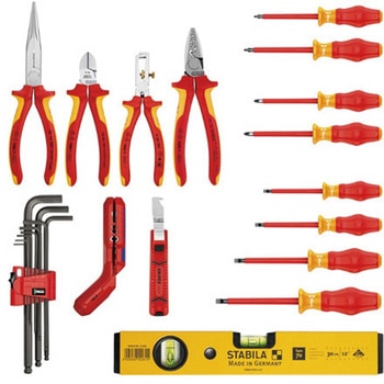 ロバストツールケースベーシック (電気作業ツール付き) KNIPEX(クニペックス)