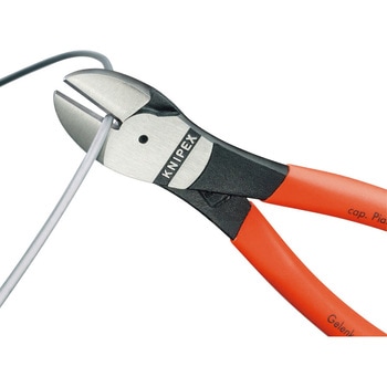 強力型斜ニッパー (硬線用) KNIPEX(クニペックス)