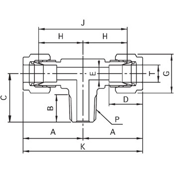 C型ユニオン アオイ
