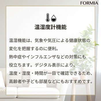 温度湿度表示付き電波時計 保土ヶ谷電子販売