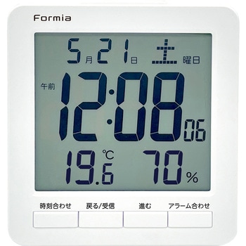 温度湿度表示付き電波時計 保土ヶ谷電子販売