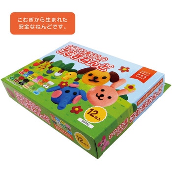 こむぎねんど12色 エヒメ紙工