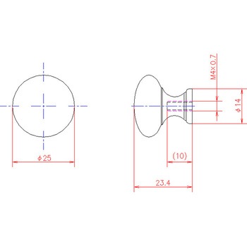 ツマミ クローム - ジョー・プリンス竹下