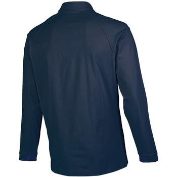 長袖ポロシャツ クロダルマ