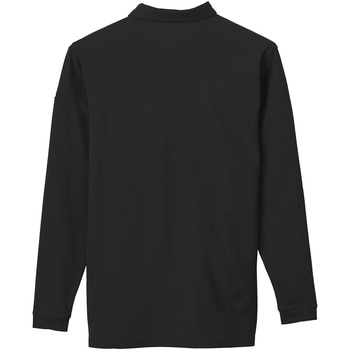 長袖ポロシャツ クロダルマ