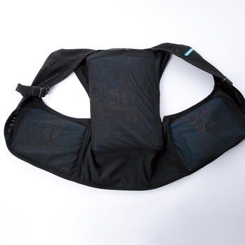 ベスト&保冷剤セット クロダルマ