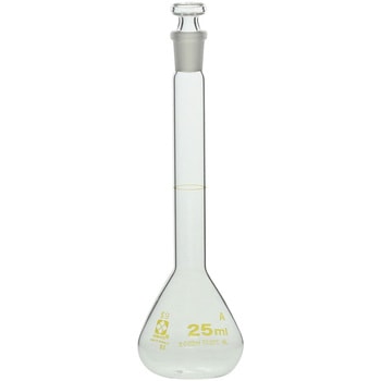 メスフラスコ Sグレード 25mL 柴田 - SIBATA(柴田科学)