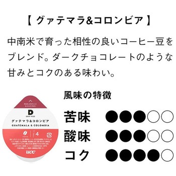 UCC DRIP POD デイリーカプセル 産地の味わいを楽しむセット UCC(上島珈琲)
