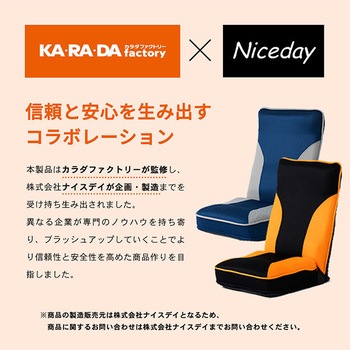 11740007 ストレッチ座椅子 1台 ナイスデイ 【通販モノタロウ】
