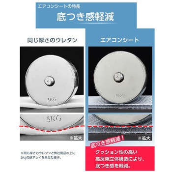 薄型軽量マットレス エアコンシート 辻一