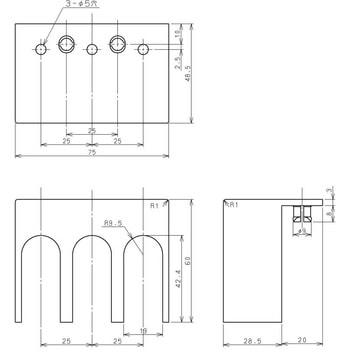 配線用遮断器/漏電遮断器用端子カバー 日立産機システム