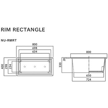 RIM RECTANGLE 【リム レクタングル】 トーシンコーポレーション