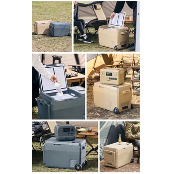 ポータブル冷蔵庫 車載冷蔵庫 ICEBERG 29L コヨーテタン PowerArQ