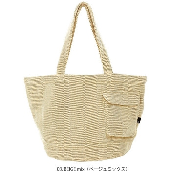 SN.ミディアム. リサイクルコットンH-A BEIGEmix ルートート