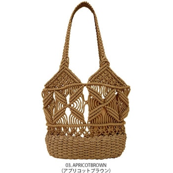 LT.デリ.マクラメーC           APRICOTBROWN ルートート