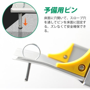 車椅子スロープ 伸縮式 介護用スロープ Ruedamann