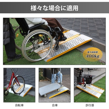 車椅子スロープ  折り畳式 段差解消 Ruedamann