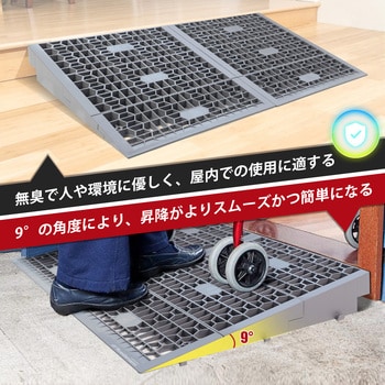 段差プレート 室内屋外兼用 1セット Ruedamann