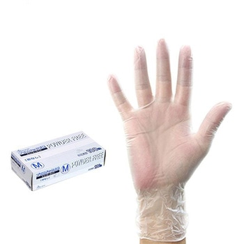 PVC手袋プラスチック手袋粉なし１０箱入りSサイズ１０００枚