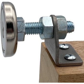 ブラケット SUS304 水平・垂直型 六角ナット付 ラクテム