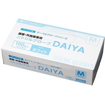 使い捨て手袋・ニトリルDAIYAグローブ アマノ