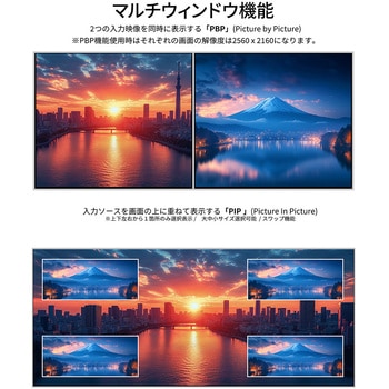 液晶ディスプレイ 40型/5120×2160/DP×1、HDMI×1、USB-C×1/ブラック/スピーカー有/2年保証 JAPANNEXT