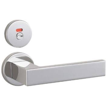 スキスム レバーハンドル クローム 48CM型  丸座タイプ 永大産業