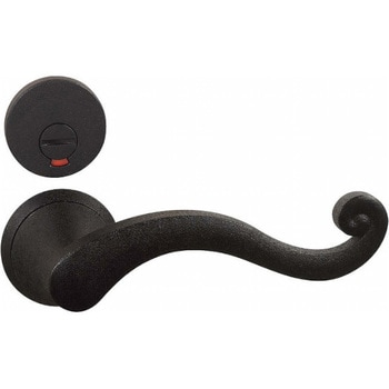 スキスムT レバーハンドル ブラック 26BM型  丸座タイプ - 永大産業