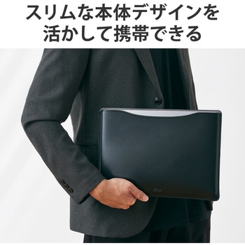 パソコンケース MacBook Pro 14インチ カバー スリーブタイプ ソフトレザー 内側起毛素材 スリム エレコム