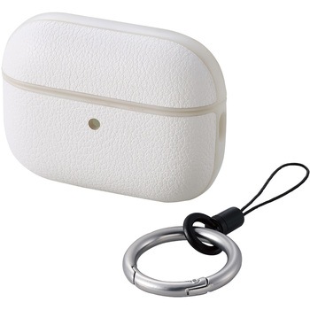 AVA-AP4PLCWH AirPods Pro ��2���� (2022) �P�[�X ���B�[�K�����U�[ �J�o�[ �Ռ��z�� MagSafe�[�d�Ή� �G���R�� 15017094