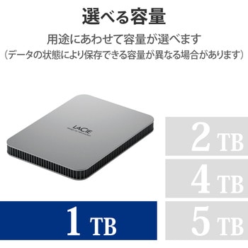 STLP1000400 HDD (ハードディスク) ポータブル 外付け LaCie Mobile