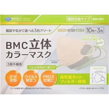 BMC立体カラーマスク ビー・エム・シー