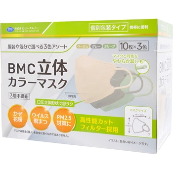 BMC立体カラーマスク ビー・エム・シー