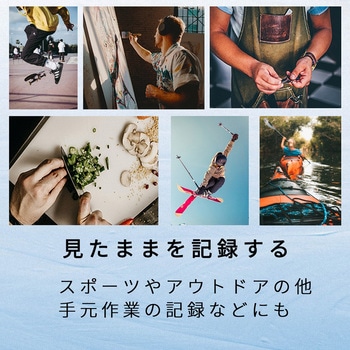 wifi機能搭載 高画質4K Ultra HD ヘッドマウントカメラ NAGAOKA