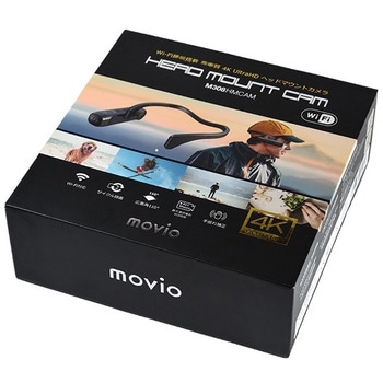 wifi機能搭載 高画質4K Ultra HD ヘッドマウントカメラ NAGAOKA