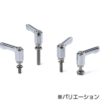 ミニクランプレバー ばね座金組み込みタイプ(おねじ・ステンレス製) LDCMS‐W‐CR NBK(鍋屋バイテック会社)