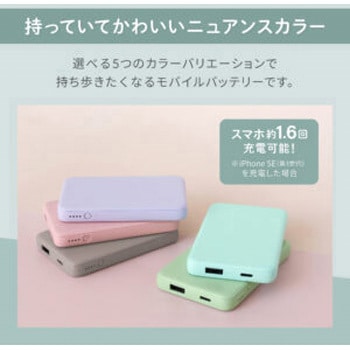 小型軽量モバイルバッテリー OWLTECH(オウルテック)