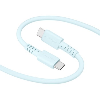 しなやかで絡まない 240W対応 USB-C to USB-C シリコンケーブル OWLTECH(オウルテック)
