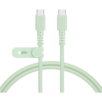 しなやかで絡まない 240W対応 USB-C to USB-C シリコンケーブル OWLTECH(オウルテック)