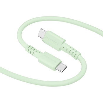 しなやかで絡まない 240W対応 USB-C to USB-C シリコンケーブル OWLTECH(オウルテック)