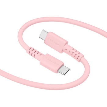 しなやかで絡まない 240W対応 USB-C to USB-C シリコンケーブル OWLTECH(オウルテック)