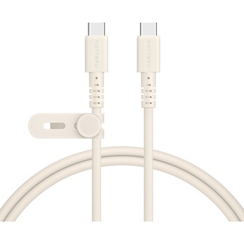 しなやかで絡まない 240W対応 USB-C to USB-C シリコンケーブル OWLTECH(オウルテック)